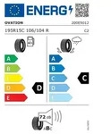 OVATION Sommerreifen 195 R15 TL 106/104R V-02 VAN C 8PR