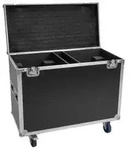 ROADINGER Flightcase 2x IP TMH-H760 mit Rollen