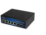 ALLNET Switch industrial full managed Layer2+ 6 Port GbE &bull; PoE Budget 120W &bull; 4x