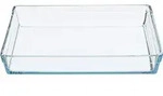 Pasbahce Borcam Premium Rechteckblech 26Cmx37Cm, 4350 cc transparent