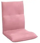 vidaXL Bodenstuhl Rosa 46 x 50 x 61 cm Samt