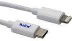 USB-C Lade-/Datenkabel USB Type-C 2.0 zu Lightning 1m wei&szlig;