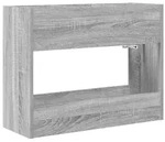 vidaXL Sonnenschirmhalter Graues Sonoma 65 x 24 x 50 cm Holzwerkstoff