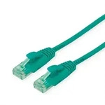 ROLINE RM Patchkabel Cat.6A UTP, gr&uuml;n, 10 m Twisted Pair Kabel U/UTP