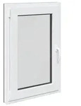 vidaXL Kellerfenster RISOR 60 x 100 cm PVC und Glas Anthrazit