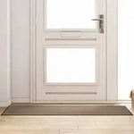 vidaXL Fu&szlig;matte Rechteckig Beige 60x180 cm