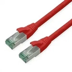 ROLINE RM Patchkabel Cat.6A S/FTP (PiMF), rot, 3 m Twisted Pair Kabel (PiMF)