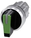 Siemens 3SU10522BN400AA0 3SU1052-2BN40-0AA0 Knebelschalter Knebel Gr&uuml;n 2 x...