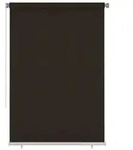 vidaXL Au&szlig;enrollo 160x230 cm Braun HDPE
