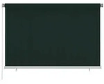 vidaXL Au&szlig;enrollo 220x140 cm Dunkelgr&uuml;n HDPE