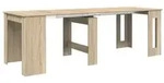 vidaXL Esstisch 240 x 85 x 75 cm Holzwerkstoff Sonoma-Eiche