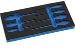 Werkzeugmodul Leereinlage 1/3-Modul 4000 871 290,7-tlg.WERA