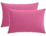 vidaXL Kissenbezug 2 pcs HEERLEN Rosa 50 x 80 cm Polyester