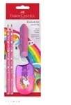 FABER-CASTELL GRIP 2001 - Bleistift - Einhorn - Grafit - HB (Packung mit 2)