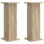 vidaXL Pflanzenst&auml;nder 2 pcs Sonoma-Eiche 30,5 x 30 x 80,5 cm