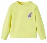 Kinder-Sweatshirt Gelb 104
