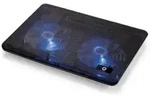 Conceptronic CNBCOOLPAD2F 2-Fan Laptop Cooling Pad Notebook-St&auml;nder mit