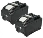 EXTENSILO 2x Akku kompatibel mit Makita TD001G, HS004G, W001G, HP001G, HR003G,...