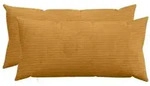 vidaXL Kissenbezug 2 stk. HEERLEN Gelb 40 x 80 cm Cord