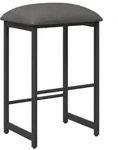 vidaXL Barhocker Hellgrau 40 x 32 x 74 cm Holzwerkstoff