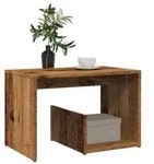 vidaXL Beistelltisch Altholz-Optik 59x36x38 cm Holzwerkstoff