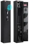 VEVOR Waffenschrank Gewehrschrank mit digitalem Tastenfeld & Schl&uuml;ssel,