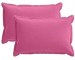 vidaXL Kissenbezug 2 stk. HOUTEN Rosa 30 x 50 cm Polyester