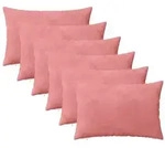 vidaXL Kissenbezug 6 pcs HEERLEN Rosa 40 x 60 cm Samt