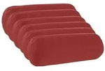 vidaXL Kissenbezug 6 pcs HEERLEN Weinrot &Oslash; 15 x 40 cm Polyester