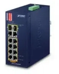 Planet Unmanaged Fast Ethernet 10/100 Vollduplex Power over PoE Wandmontage