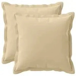 vidaXL Kissenbezug 2 stk. HOUTEN Beige 35 x 35 cm Polyester
