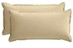 vidaXL Kissenbezug 2 stk. HOUTEN Beige 40 x 70 cm Polyester