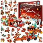 Adventskalender Kinder 24 T&uuml;ren 895 Bausteine 12 in 1