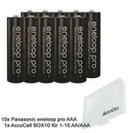 Panasonic eneloop Pro, Ready-to-Use Ni-MH Akku, AAA Micro, min. 930 mAh, 500