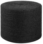 vidaXL Juteschnur 10 pcs 2 Schwarz 100% Tossa Jute
