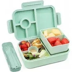 Brotdose Kinder Lunchbox mit 5 F&auml;chern 1300ML auslaufsicher Bento Box