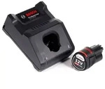 Bosch GAL 12V-40 Professional Schnell Ladeger&auml;t f&uuml;r 12V Akkus ( 1600A019R3 ) + 3,0
