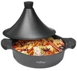 Aluguss Tajine Tagine &Oslash;32cm Induktion Silikongriffe Gartopf Dampfgarer Br&auml;ter