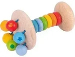 GF Elastik Stielrassel Regenbogen,per St