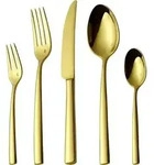 Besteckset Edelstahl 1810 60teilig 12 Champagner Gold 60-teilig