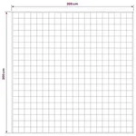 vidaXL Gewichtsdecke Anthrazit 200 x 200 cm 9 kg 100% Baumwolle 205T