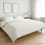vidaXL Gewichtsdecke Wei&szlig; 200 x 225 cm 9 kg 100% Baumwolle 205T