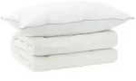 vidaXL Bettdecke und Kissen Set 2 pcs 150x200 cm 4 Jahreszeiten Wolle