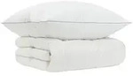 vidaXL G&auml;nsedaunen-Bettdecken-Set 90% FULDA 2 pcs 152 x 203 cm 210 GSM