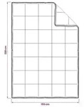 vidaXL Bettdecke Beige 155 x 220 cm Kapok-Faser