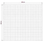 vidaXL Gewichtsdecke Wei&szlig; 230 x 220 cm 11 kg 100% Baumwolle 205T