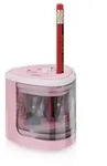 Peach PO102 - Elektrischer Bleistiftspitzer - Rose - Wei&szlig; - 1,2 cm - 6 mm - Akku