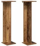 vidaXL Pflanzenst&auml;nder 2 pcs Altholz 25 x 25,5 x 100,5 cm