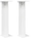 vidaXL Pflanzenst&auml;nder 2 pcs Wei&szlig; 25 x 25,5 x 100,5 cm Holzwerkstoff
