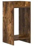 vidaXL Pflanzenst&auml;nder Ger&auml;ucherte Eiche 30 x 30 x 60 cm Holzwerkstoff